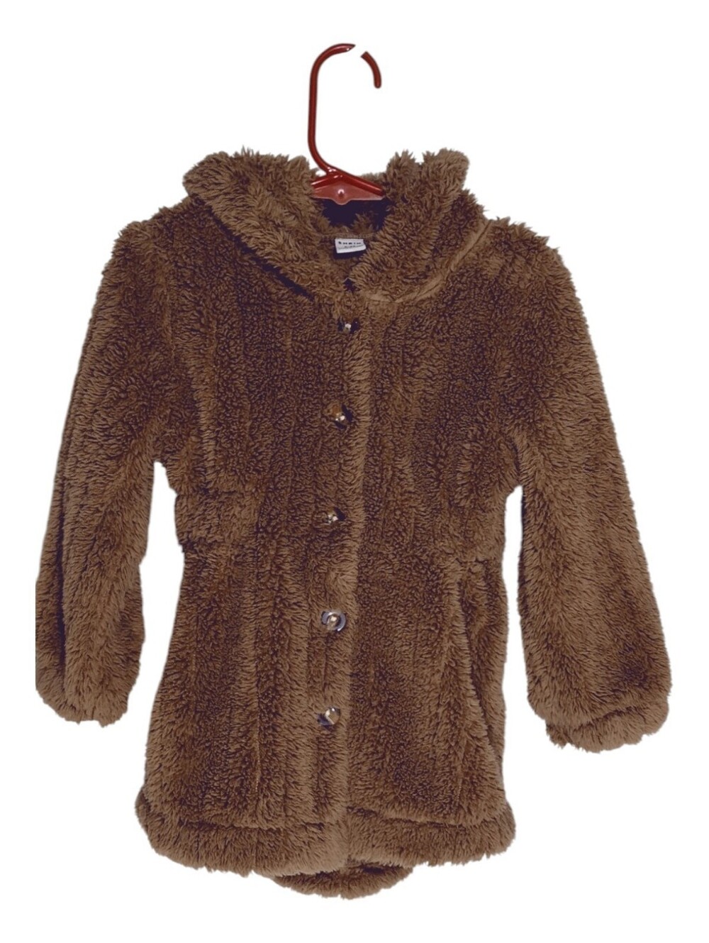 Shein Jacket Cozy Teddy Girls Size 4Y